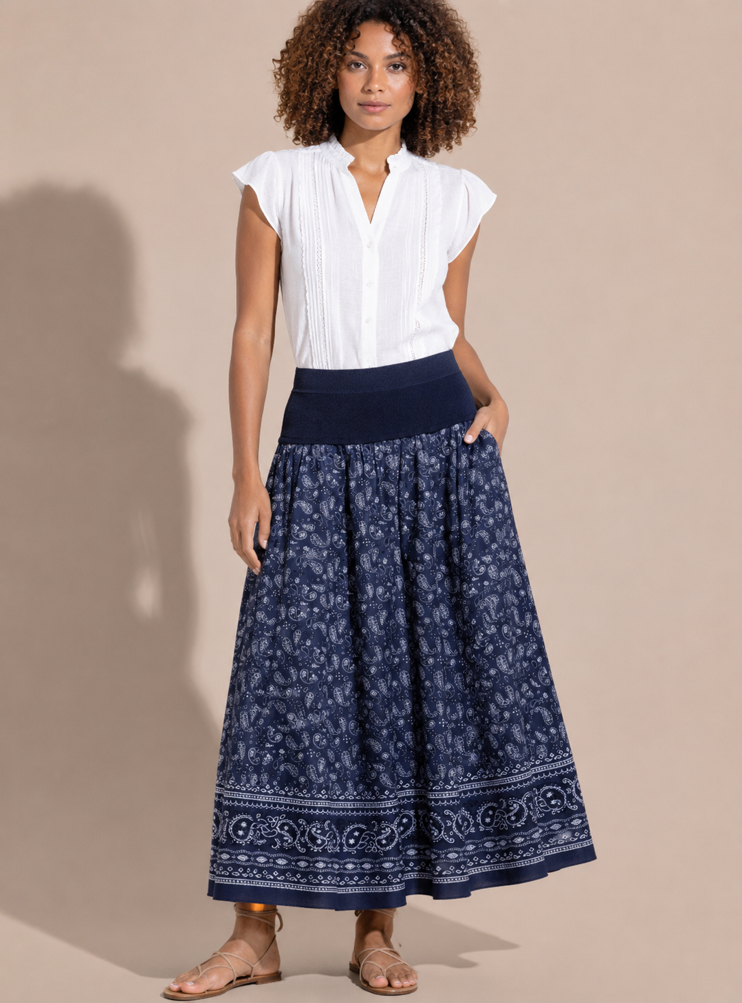 Skirt it Out Bandana Print