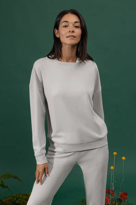 Sweatshirt Serie Smooth Mineral Grey
