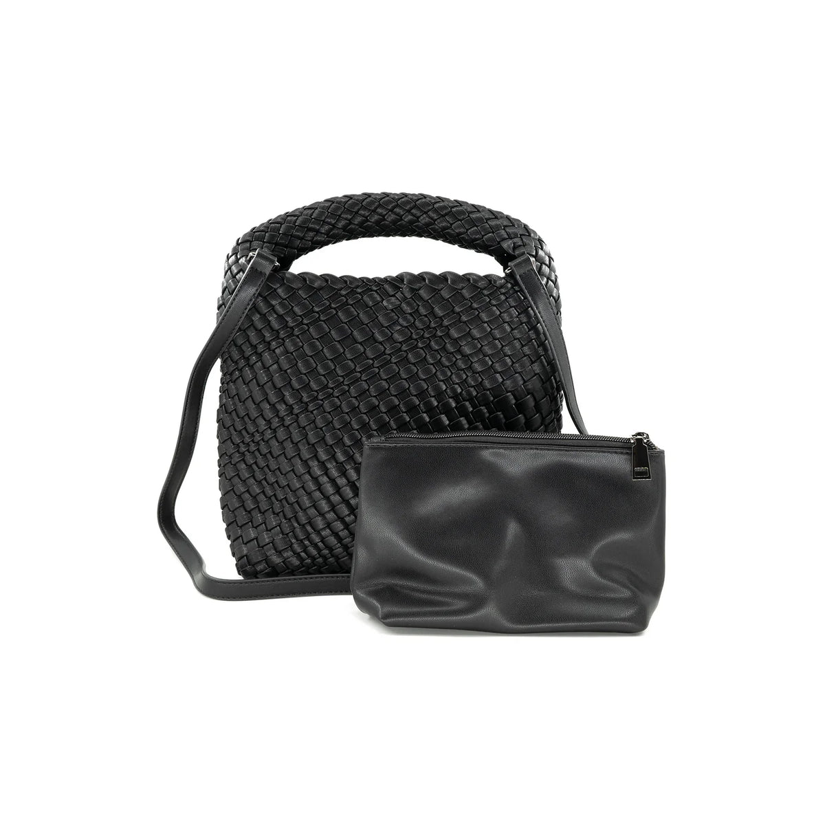 Black Woven Bag