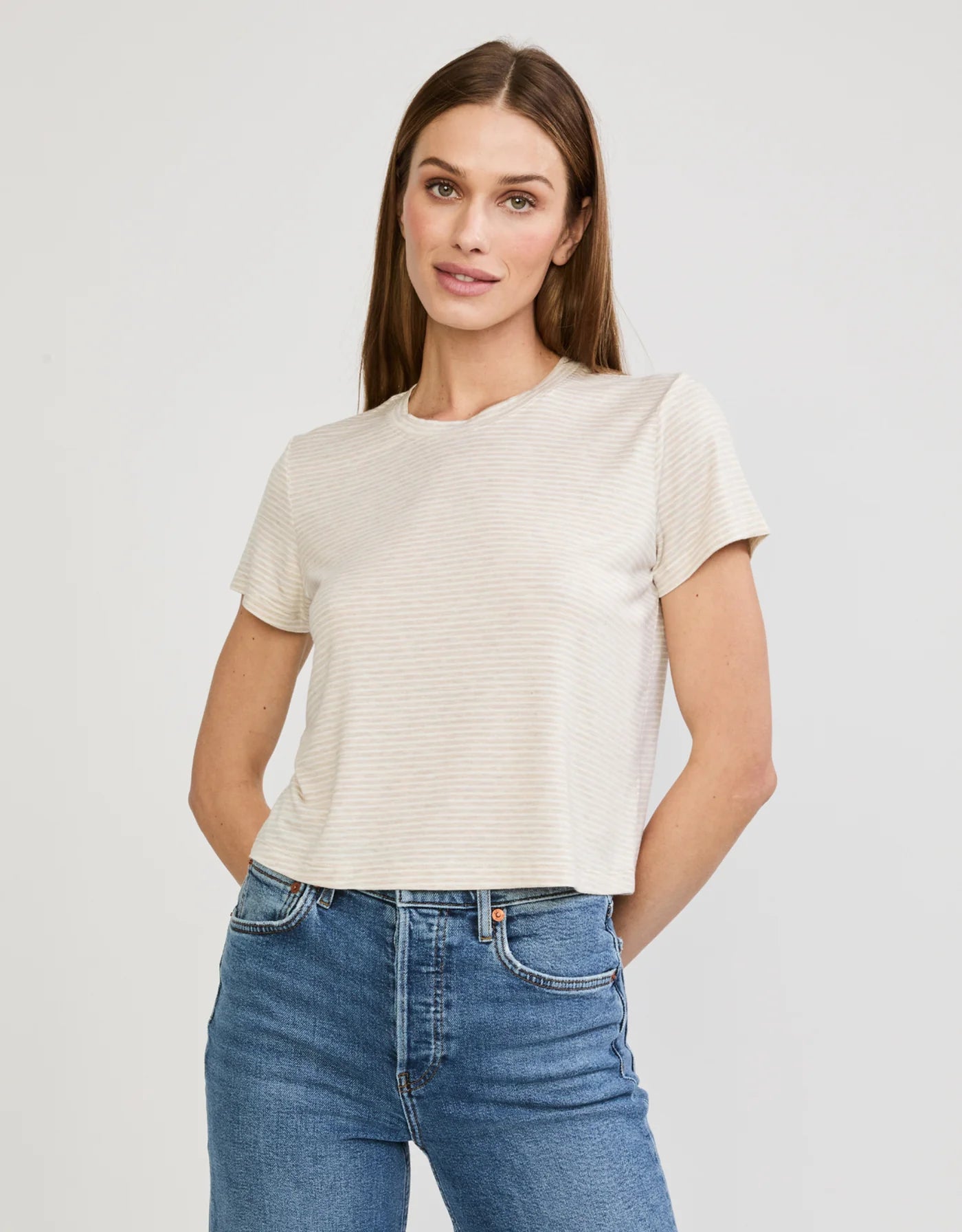 Brooklyn Tee Oatmeal