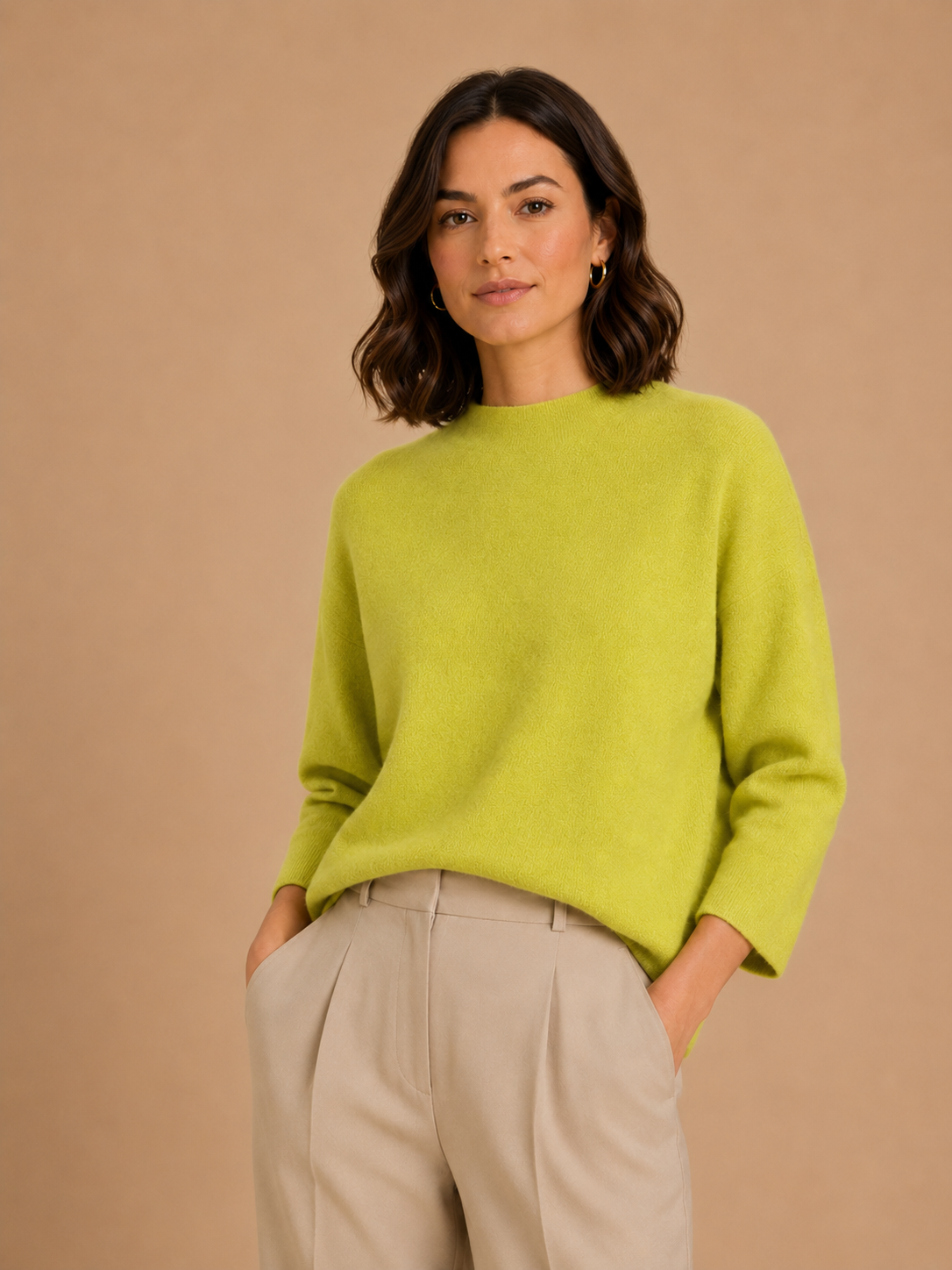 One Size Sweater - Lime