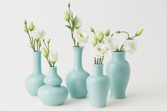 Aqua Vases
