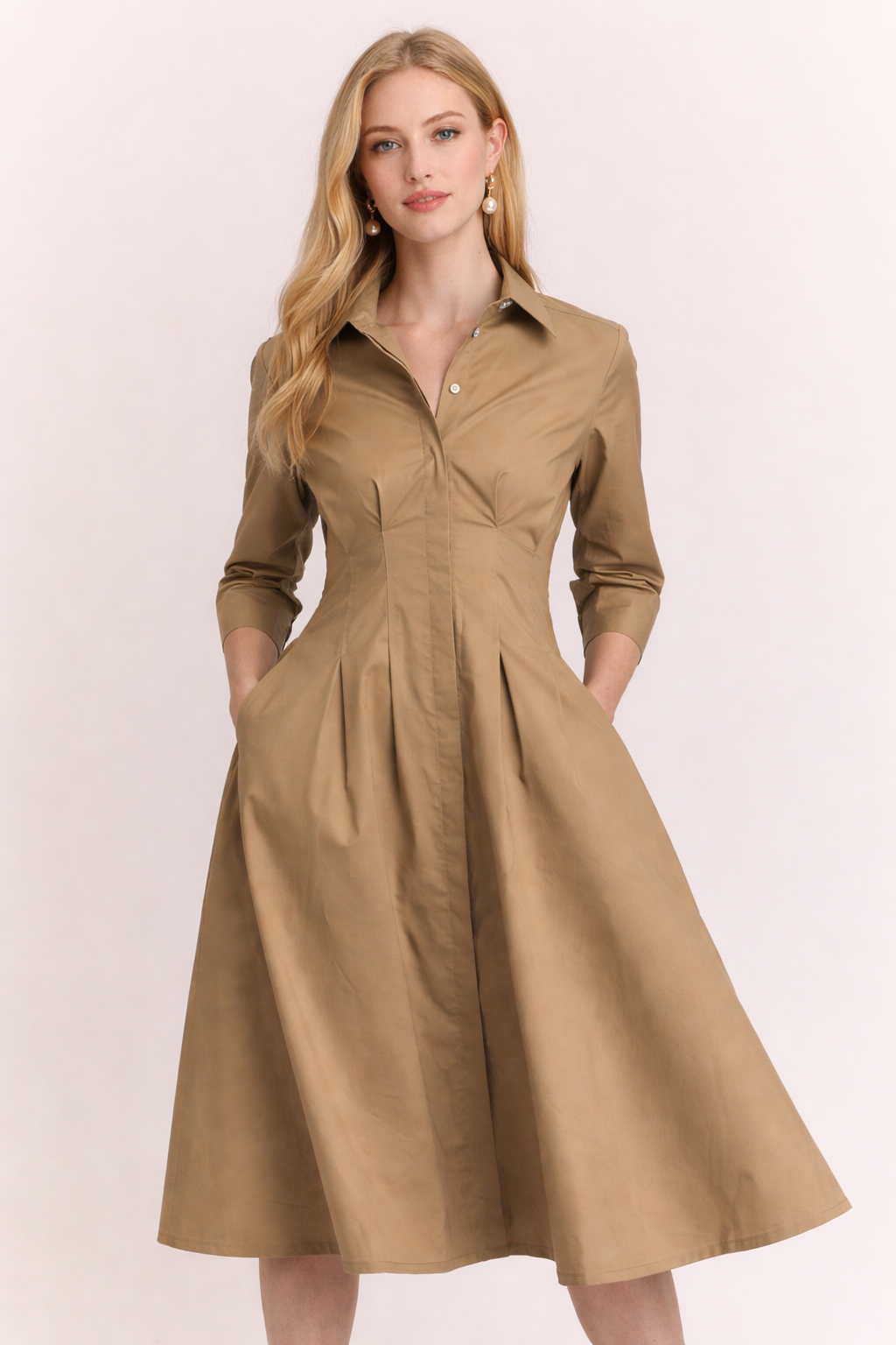 Martina Tailored Shirt Dress
