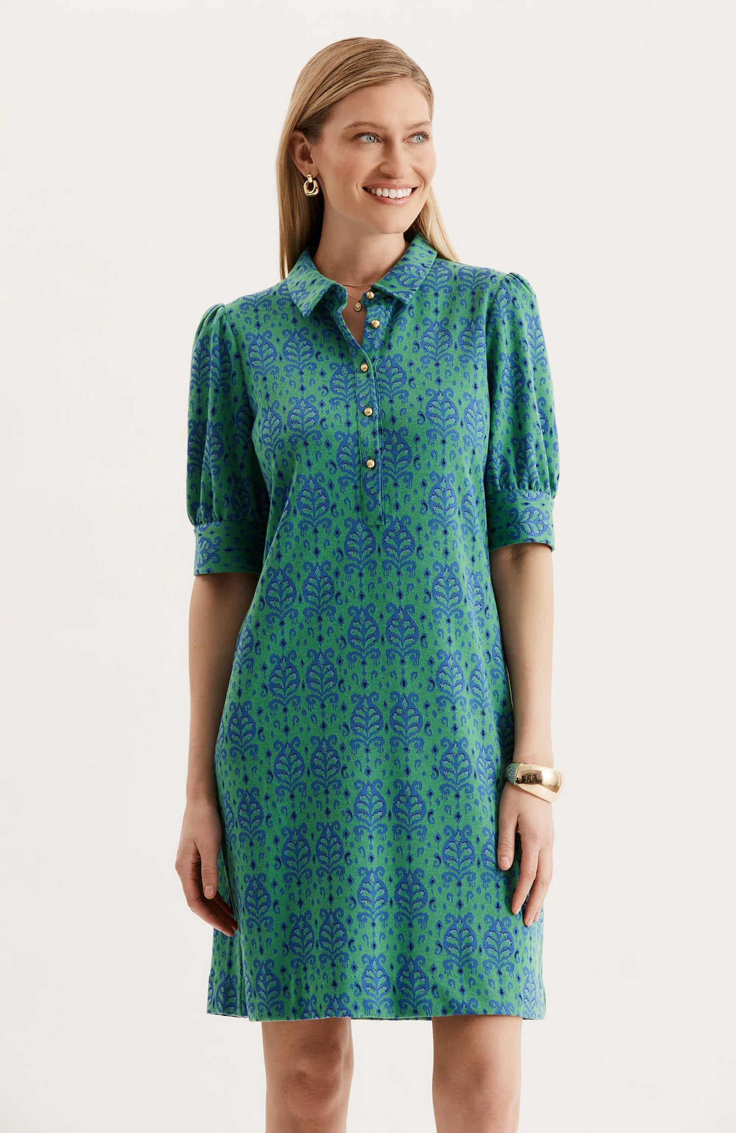 Knit Shirtdress
