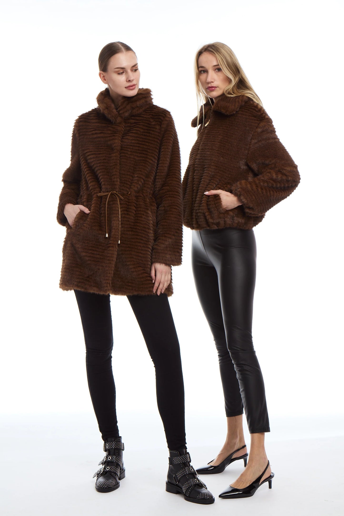 Fabiana Coat New Mink Fur