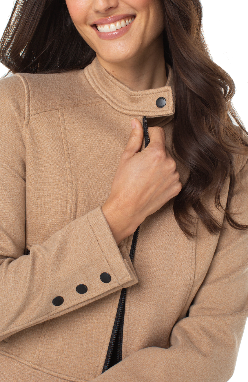Camel Motorcycle Jacket