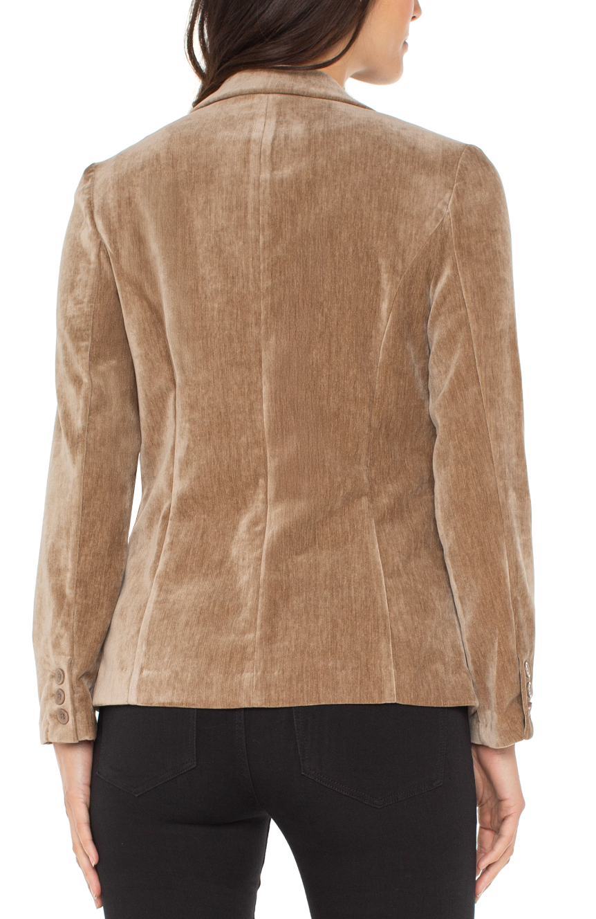 Harvest Khaki Fitted Blazer