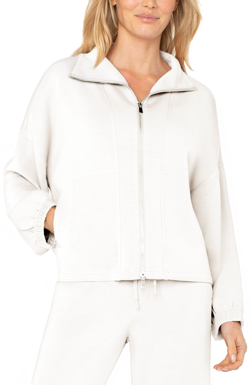 Full Zip Funnel Neck Jacket