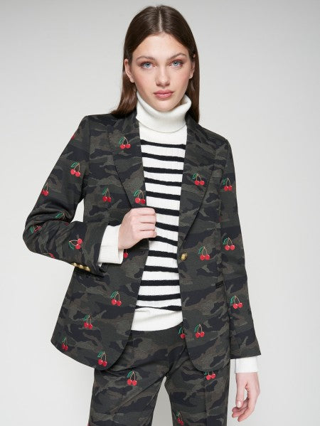 Cherry Camo Blazer