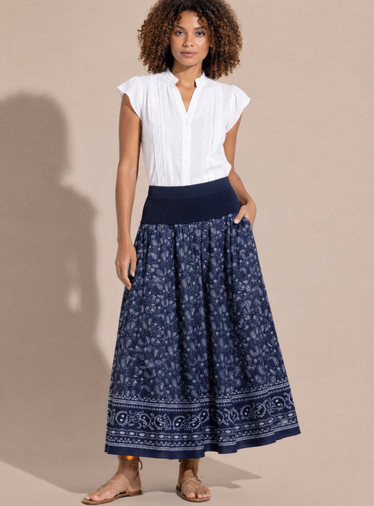 Skirt it Out Bandana Print