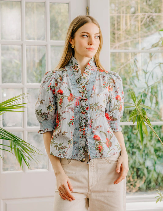The Meadow Ruffle Blouse