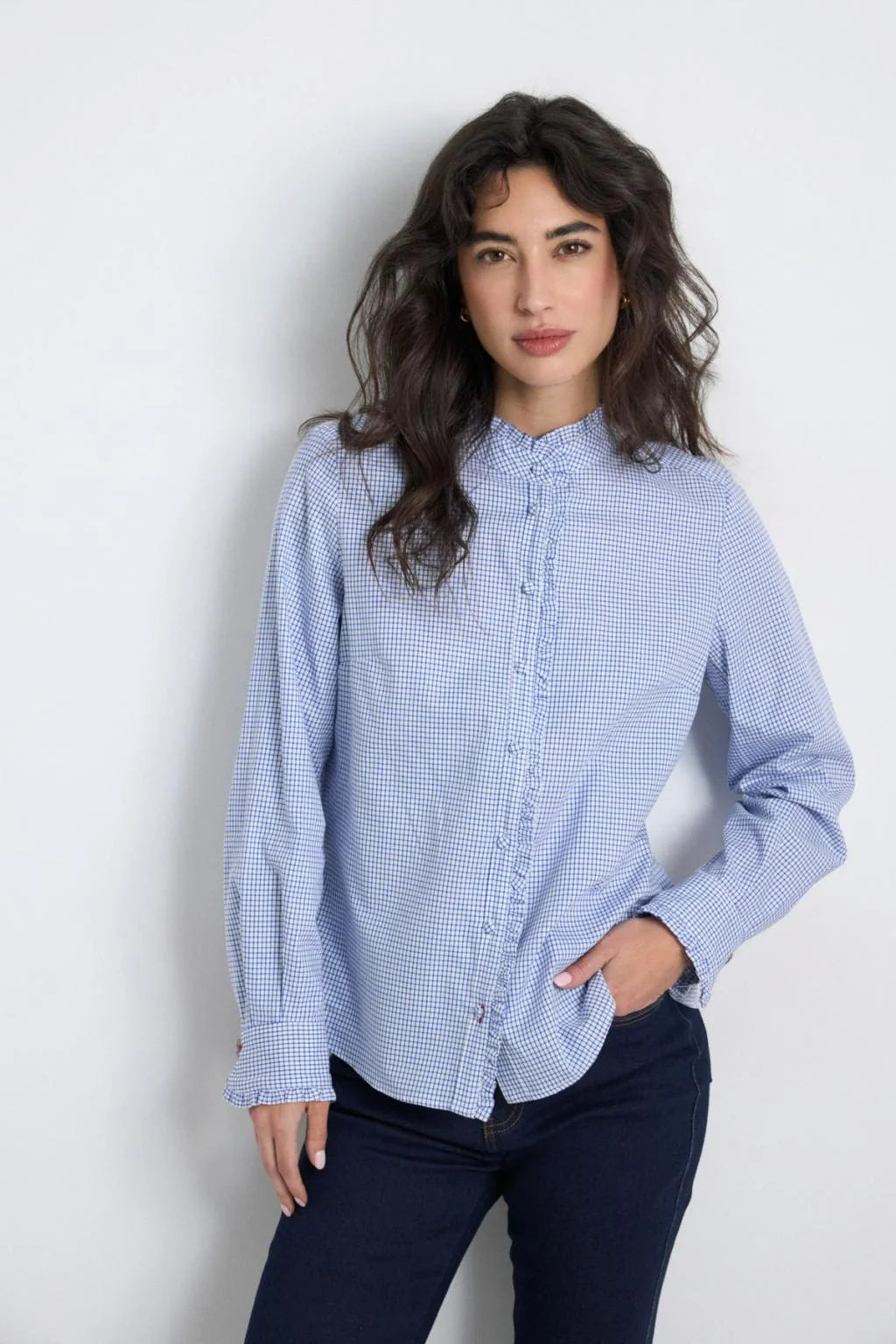 Ferra Blue Blouse