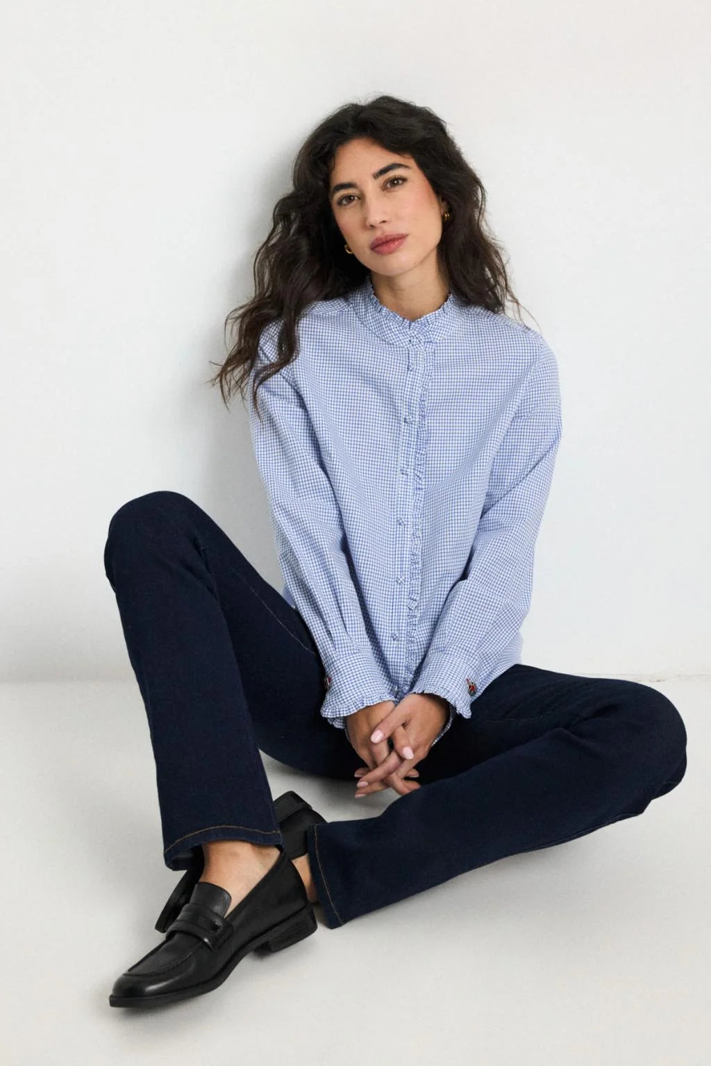 Ferra Blue Blouse