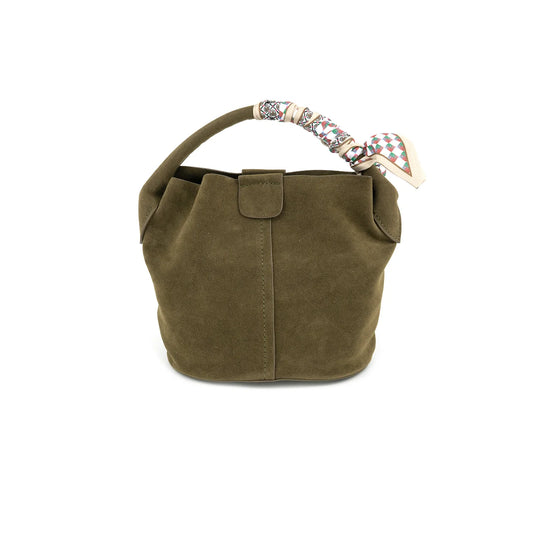 Olive Suede Bag