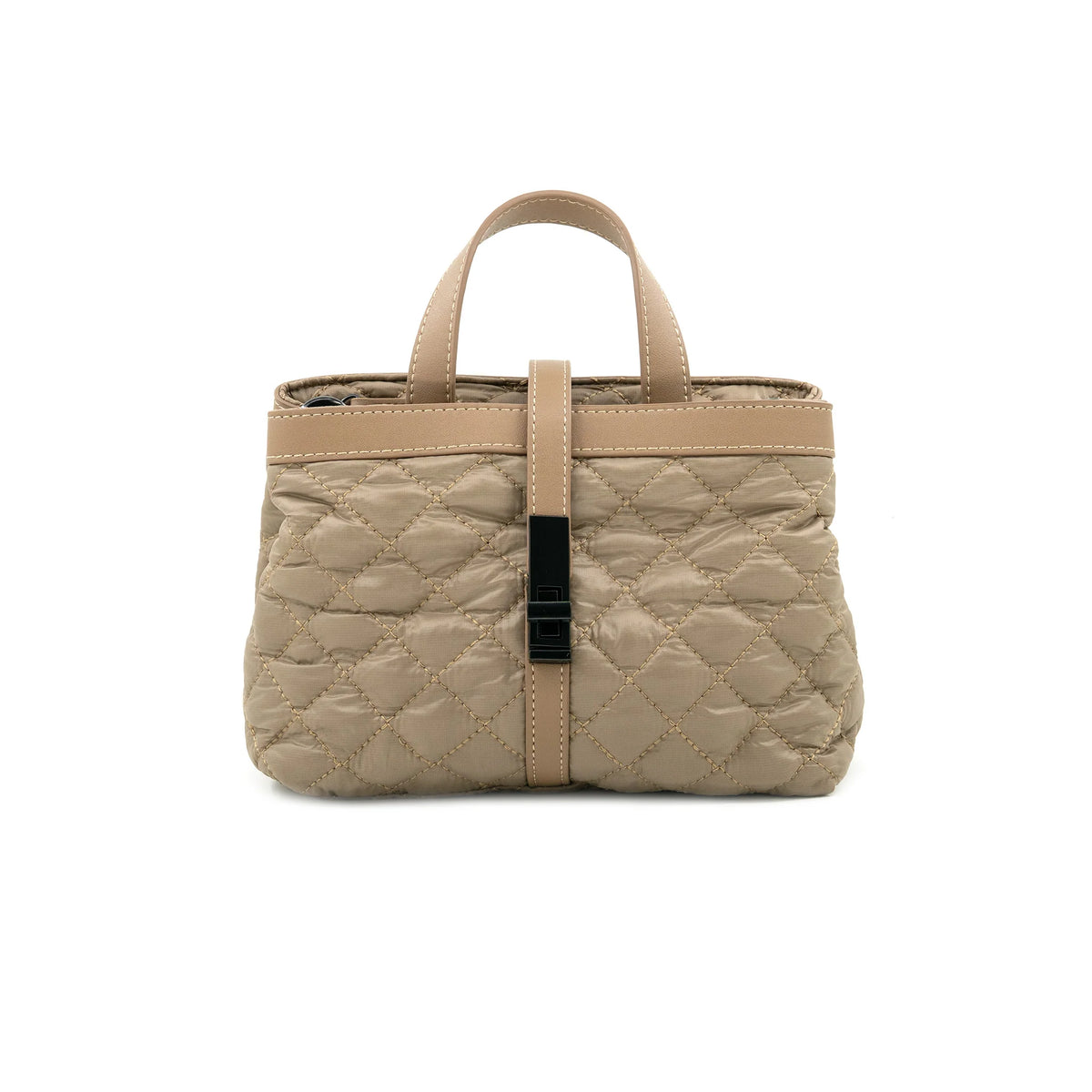 Mocha Carmen Puffer Bag