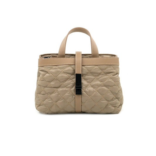 Mocha Carmen Puffer Bag