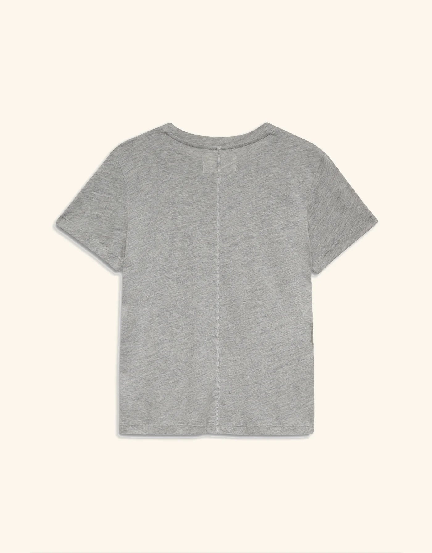 Charlotte Crew Neck Tee Heather Grey