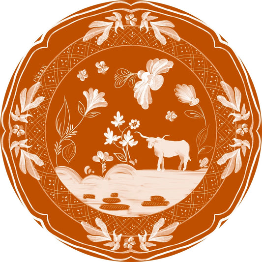 Texas Dessert Paper Plates