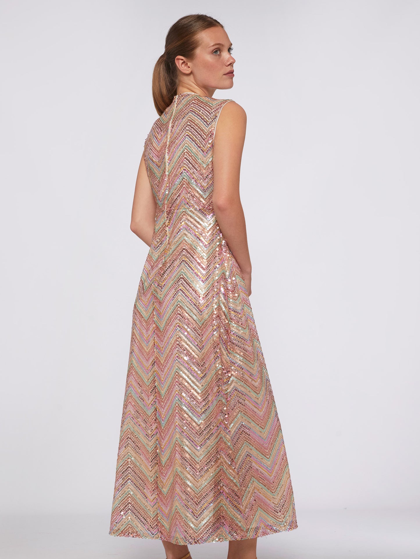 Sequin Pattern Dress