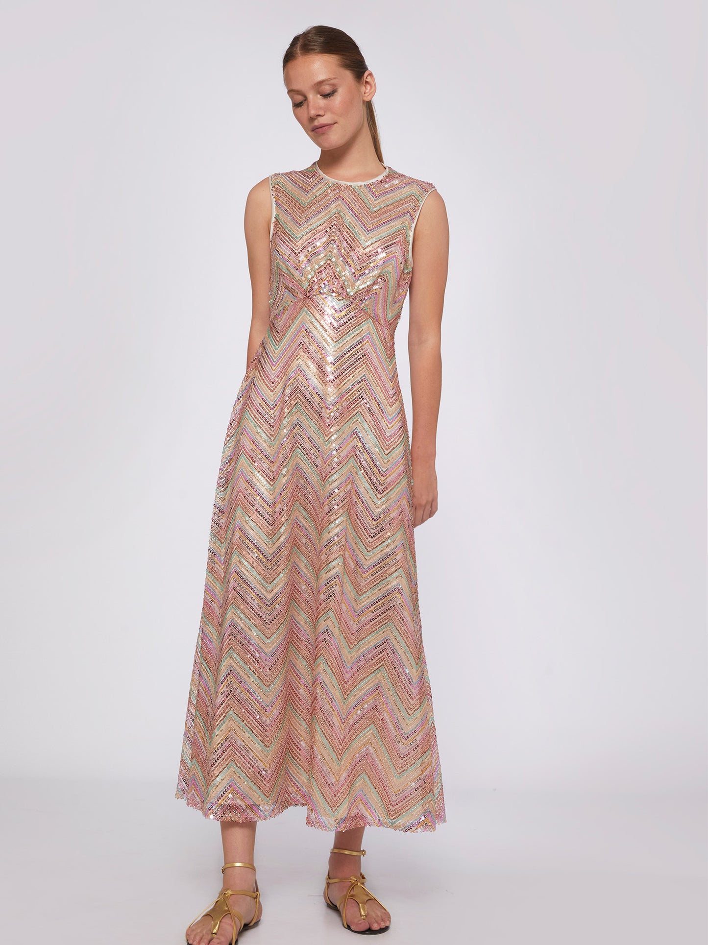 Sequin Pattern Dress