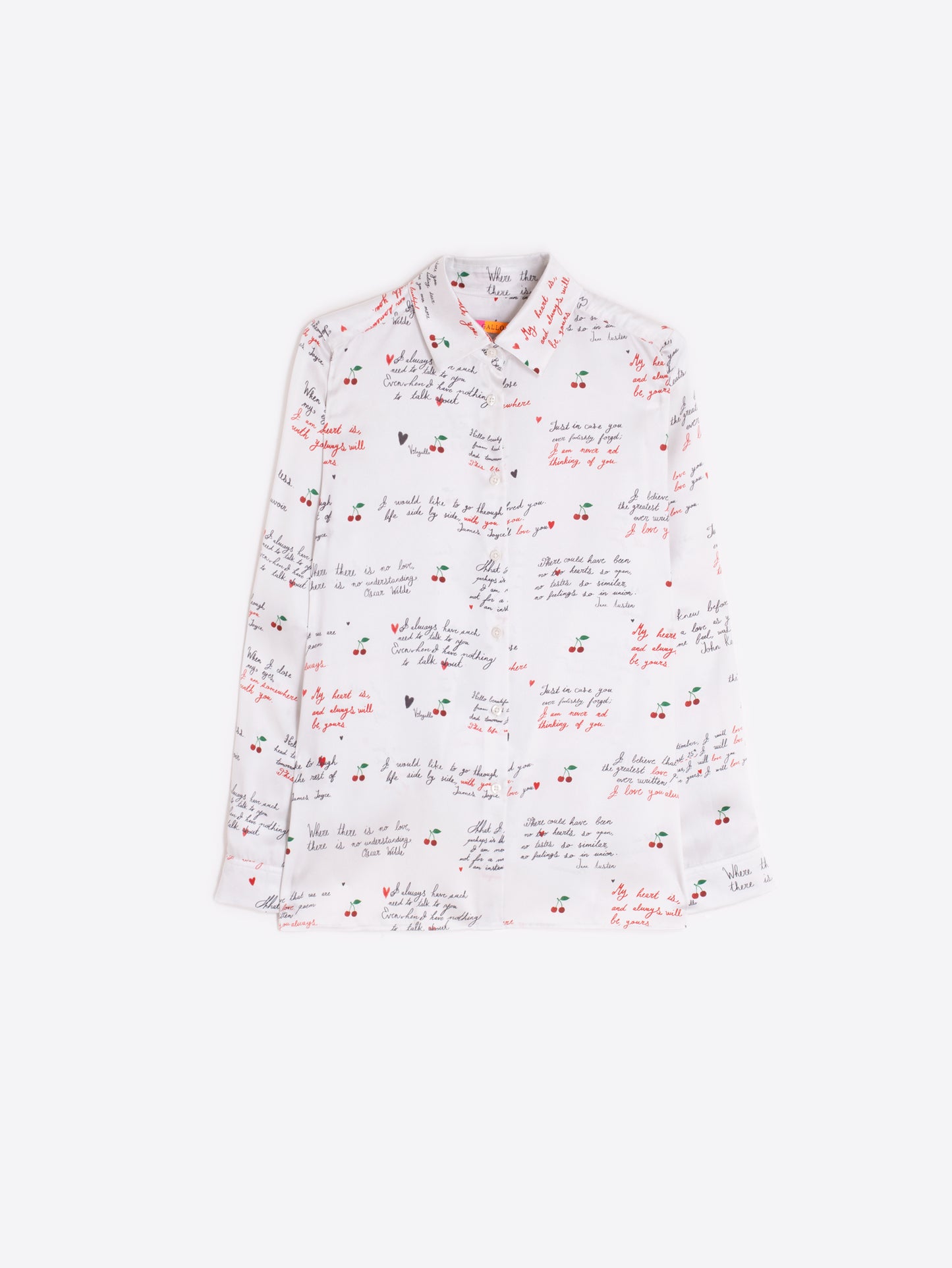 Love Notes Script Blouse