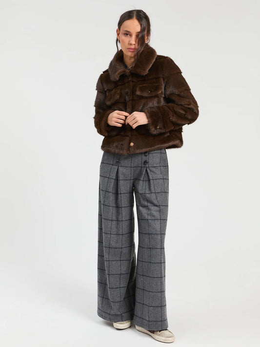 Brown Fur Jacket