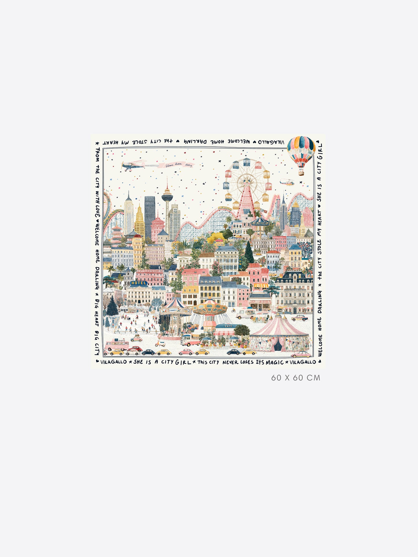60x60 City Scarf