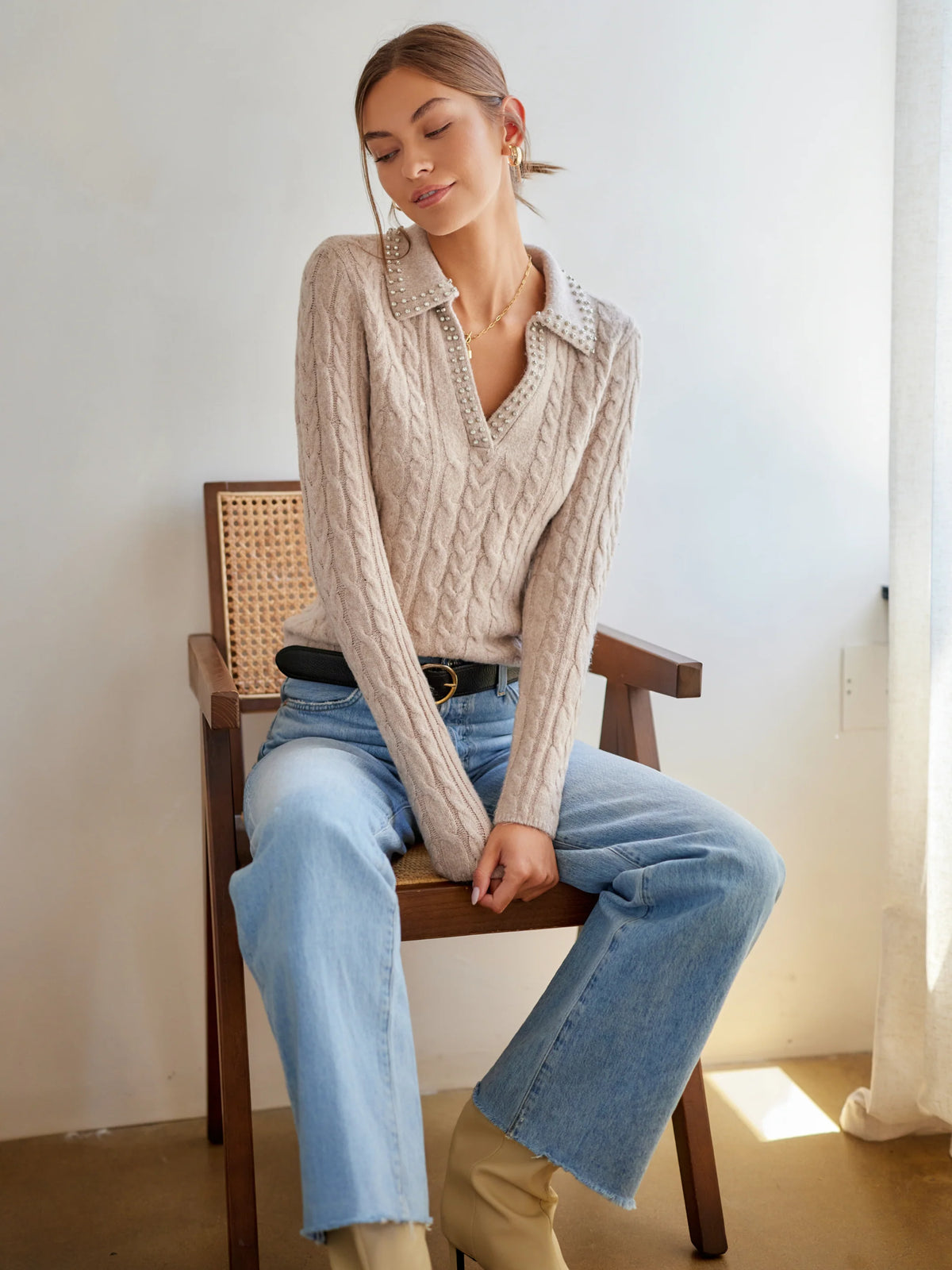 Estelle Cable Sweater