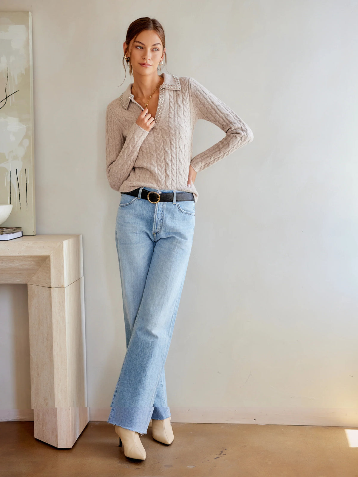 Estelle Cable Sweater