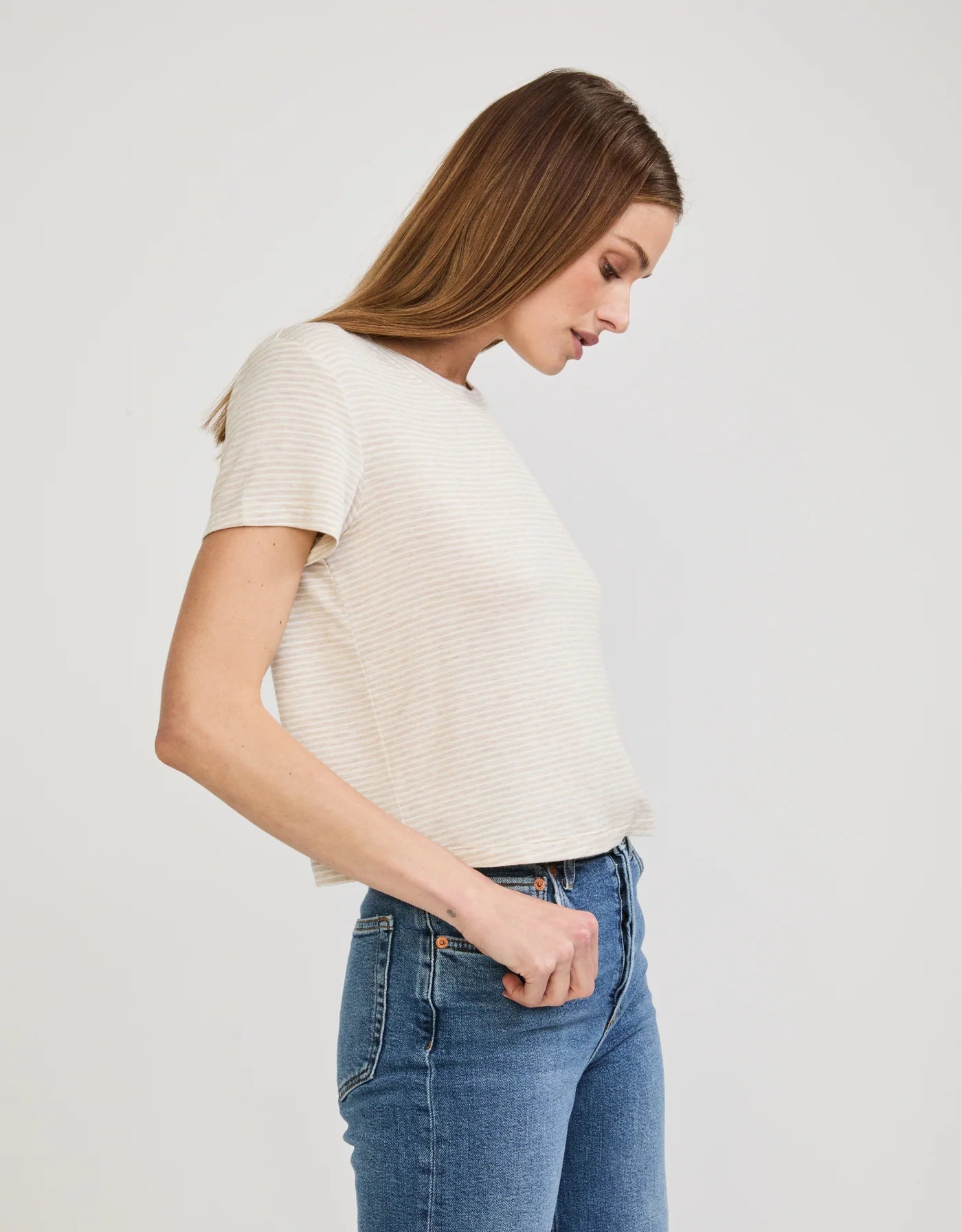 Brooklyn Tee Oatmeal