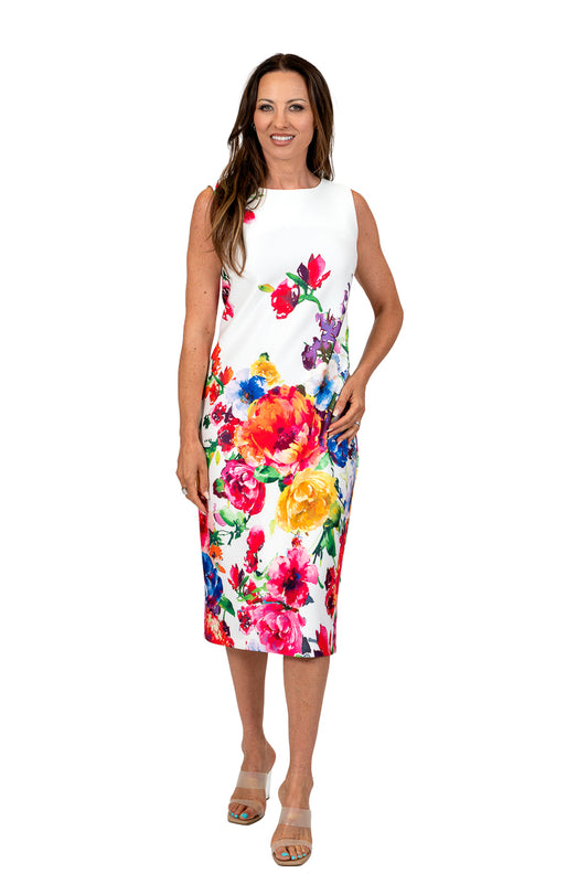 Garden Soirée Midi Dress