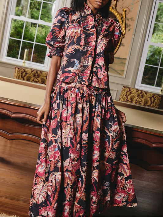 Zuri Blouse in Magic Forest
