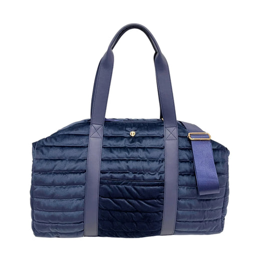 Weekender Duffle Velvet Navy Bag