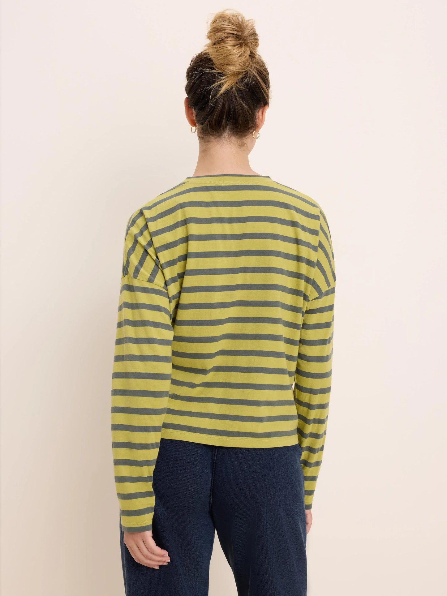 Soft Stripe Tee - Green