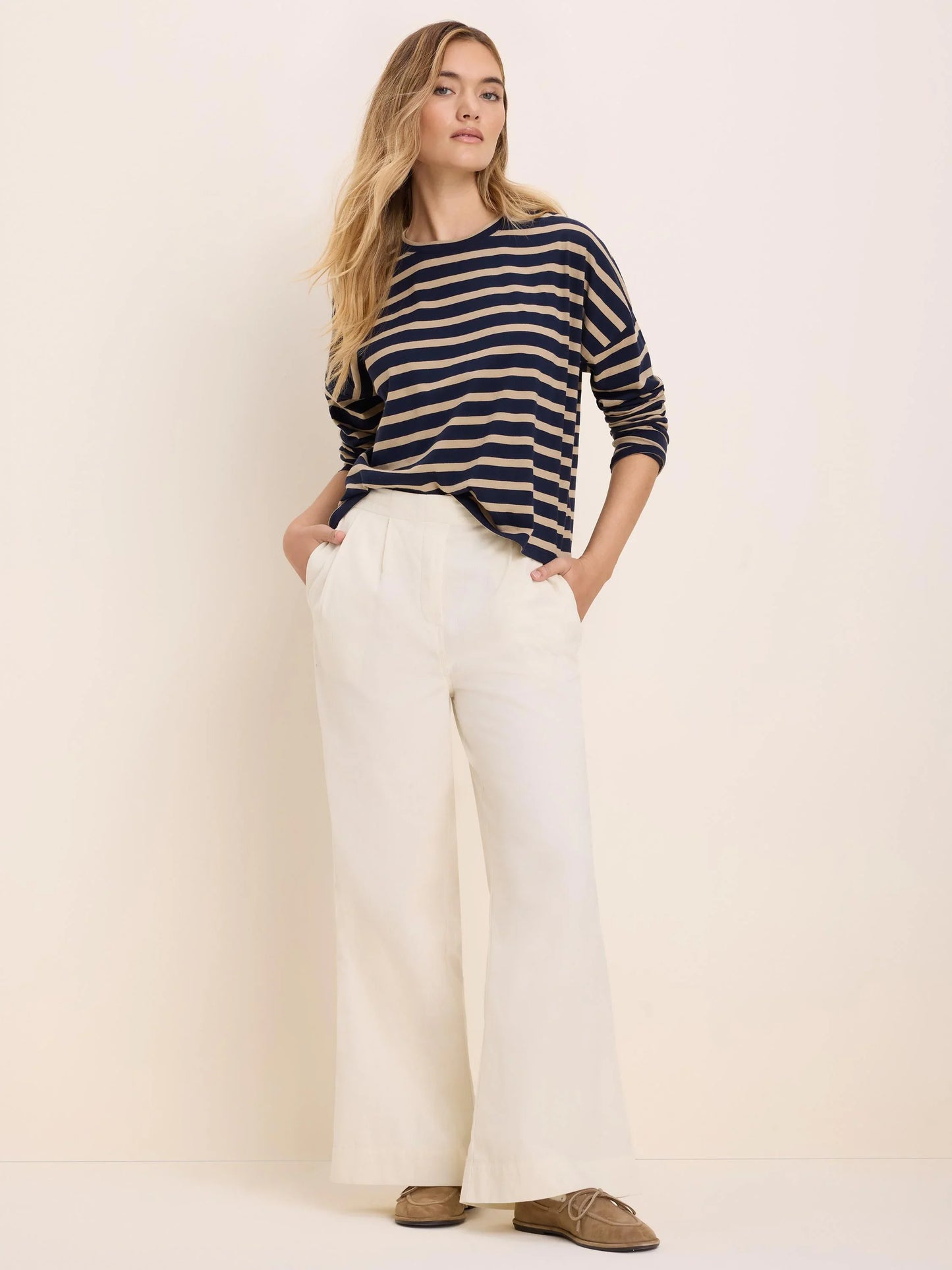 Soft Stripe Easy Tee