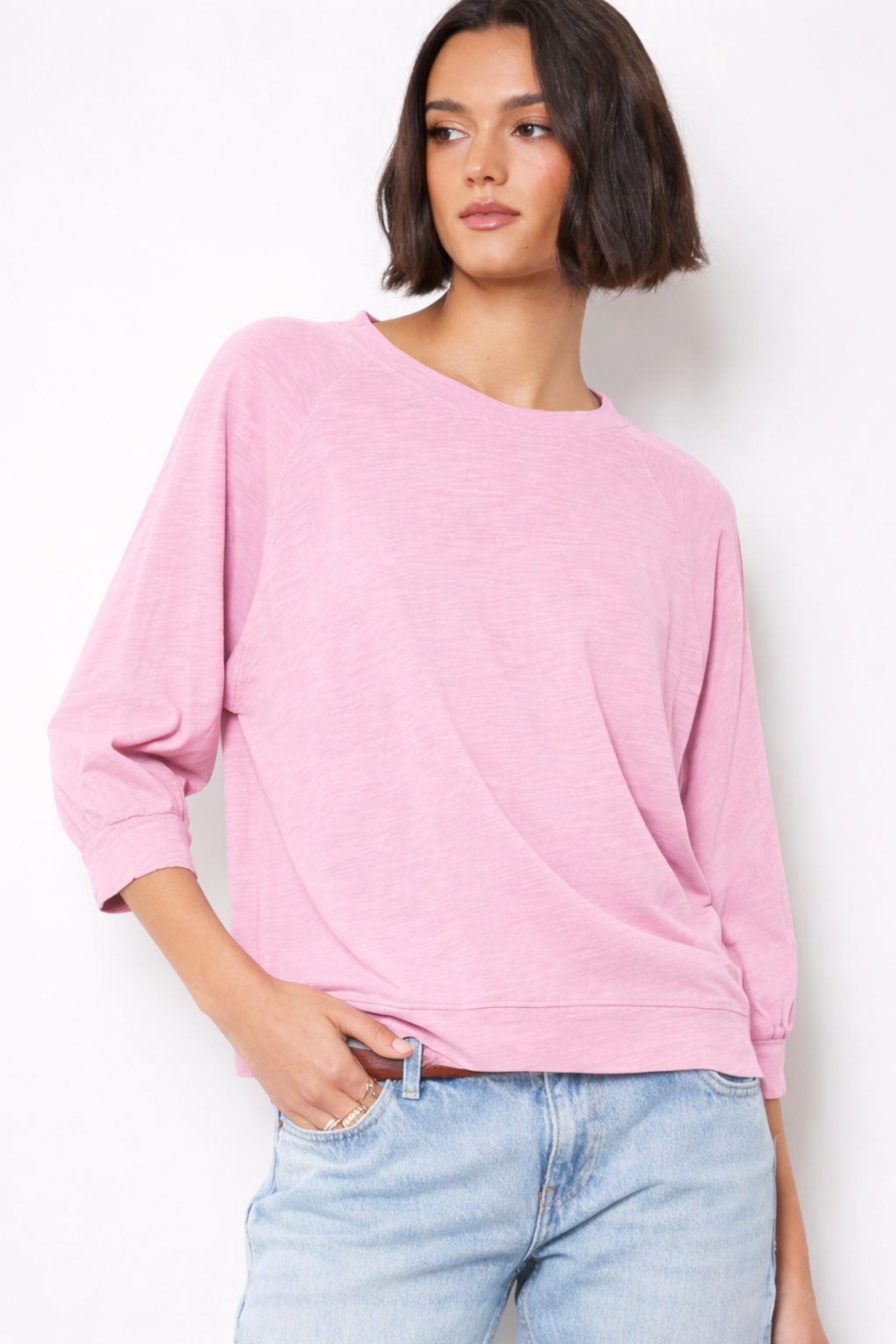 3/4  Sleeve Raglan Tee