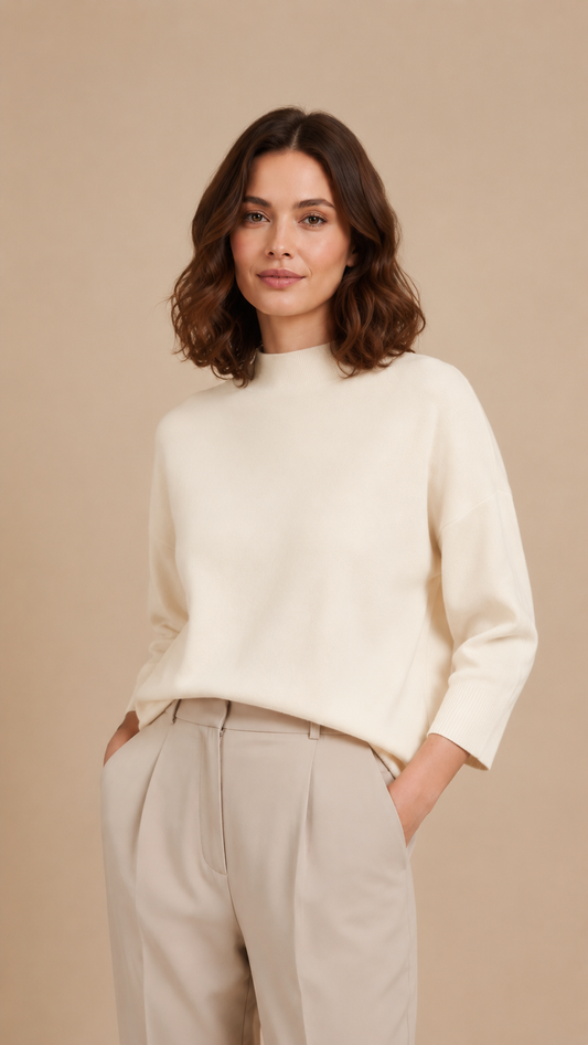 One Size Sweater - Cream