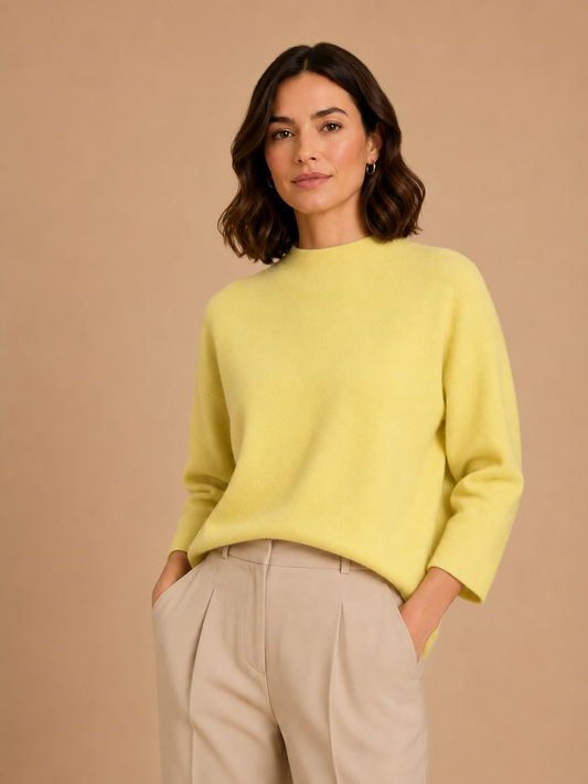 One Size Sweater - Yellow