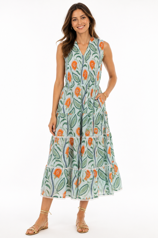 Nadia Dress Light Blue
