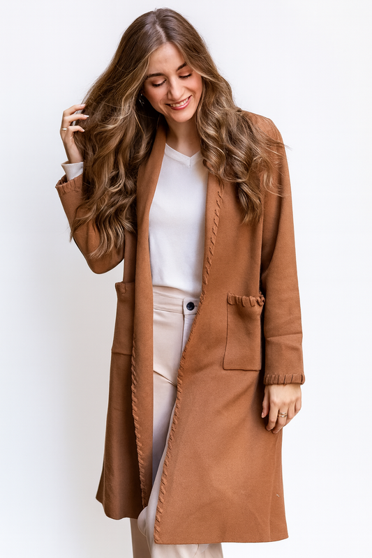 The Autumn Whisper Coat Camel