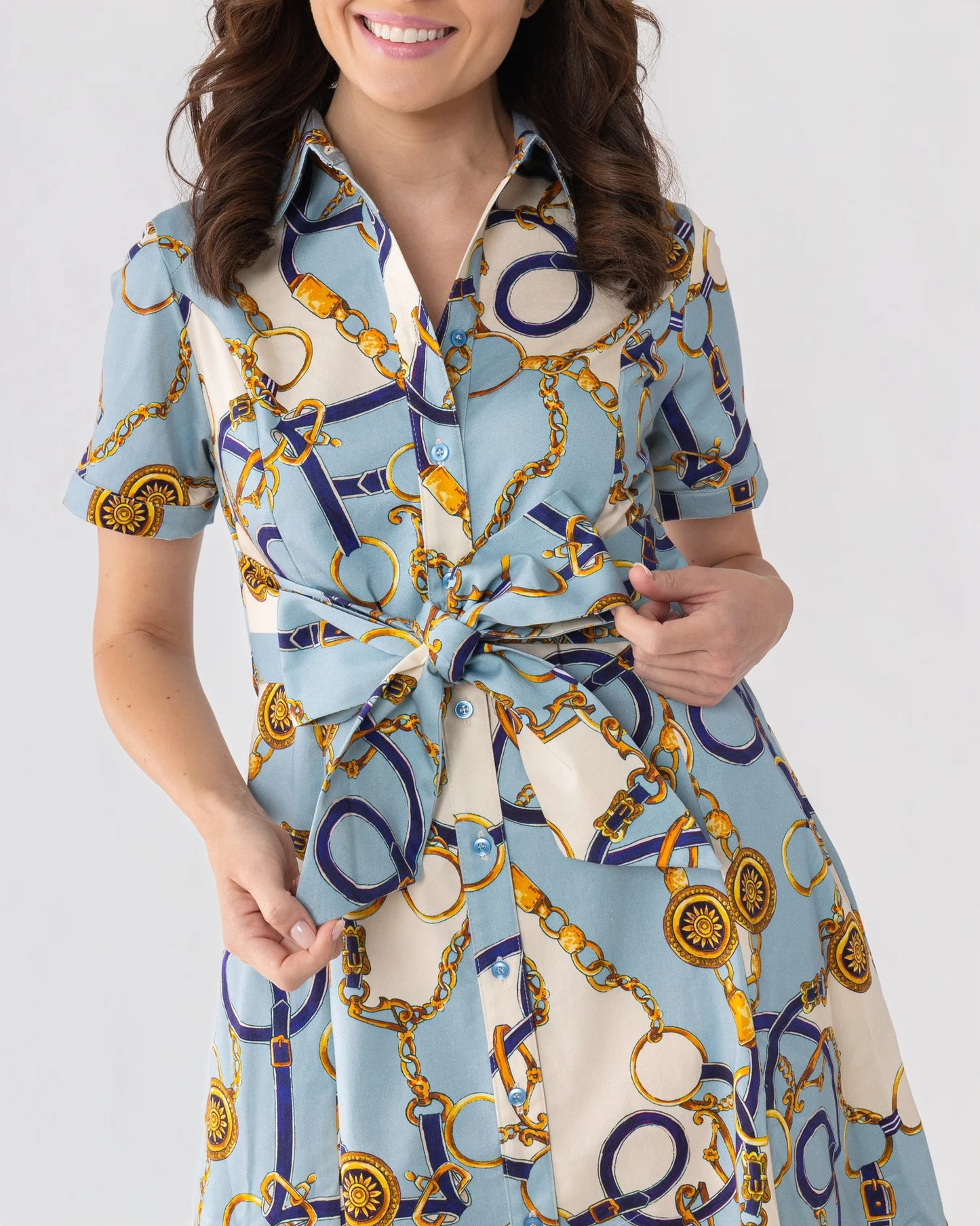The Capri Link Shirt Dress