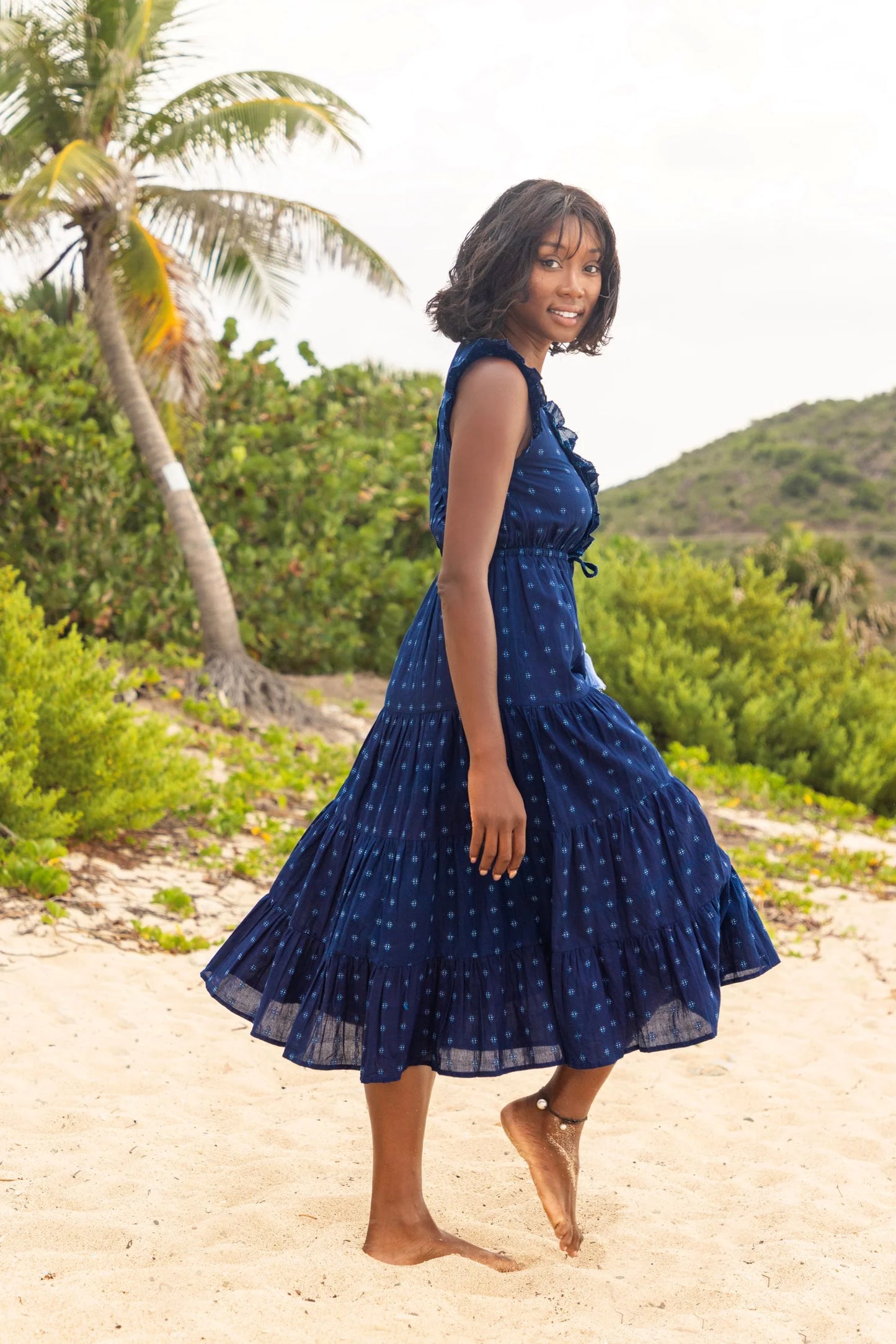 Emily Navy Dress