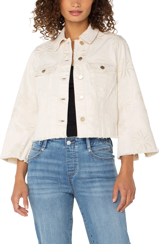 Wide Sleeve Jean Jacket