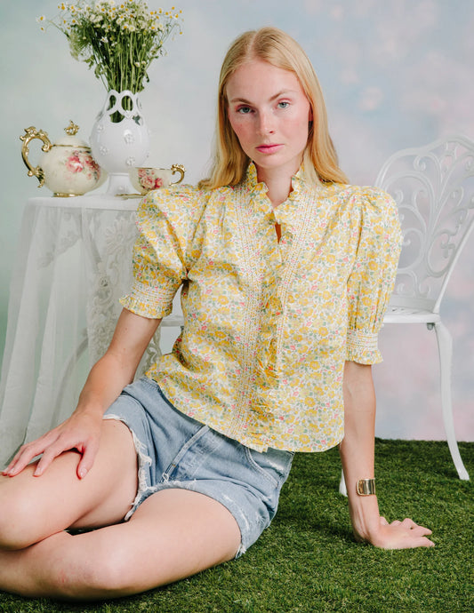 Zuri Top Yellow
