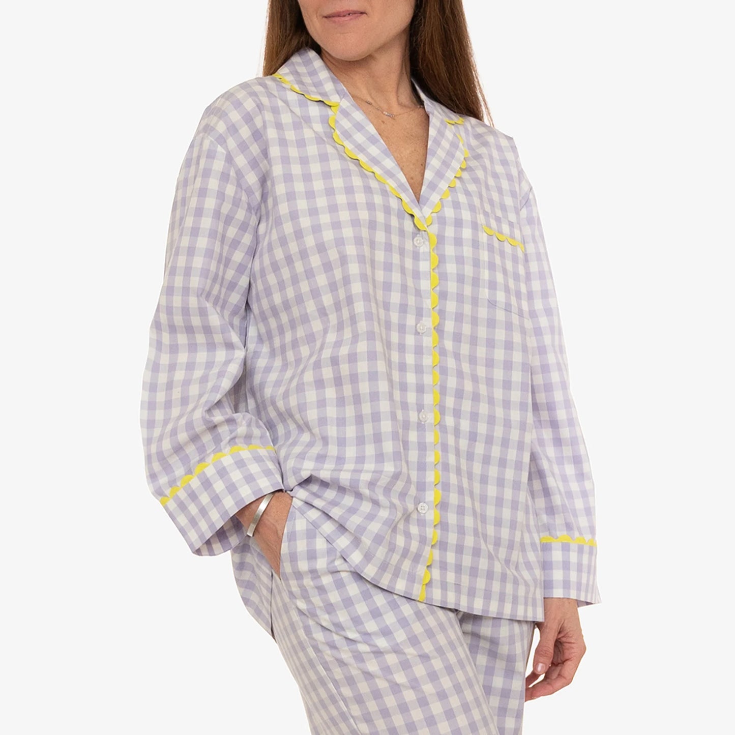 Classic Gingham with Rik Rak Trim