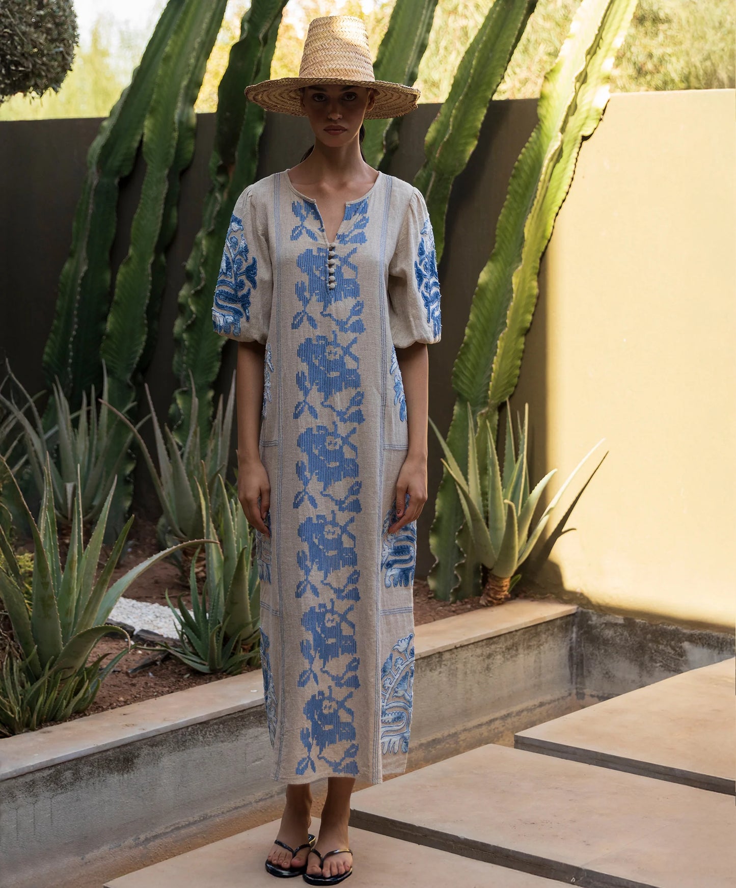 Natural Linen Maxi