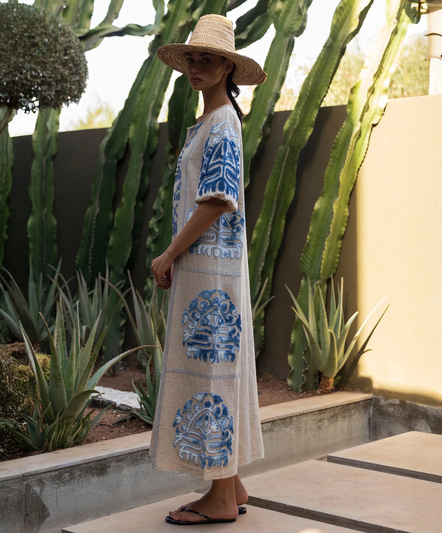 Natural Linen Maxi