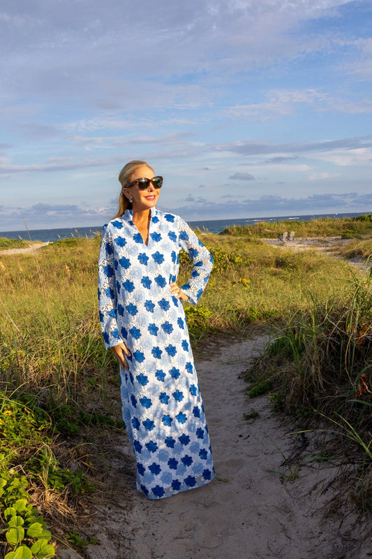 Meg Eyelet Caftan