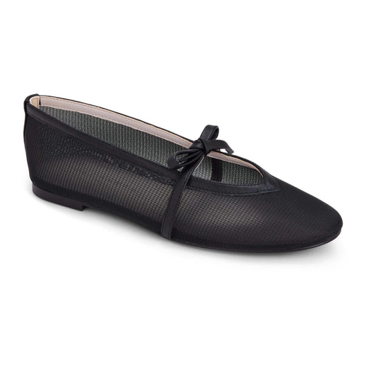 Black Mesh Flat