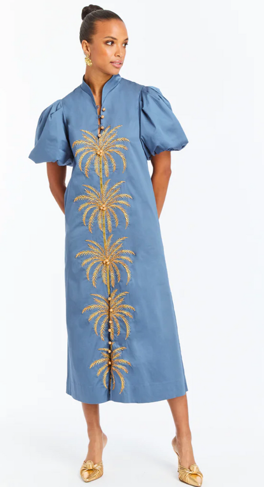 Palm Midi Dress